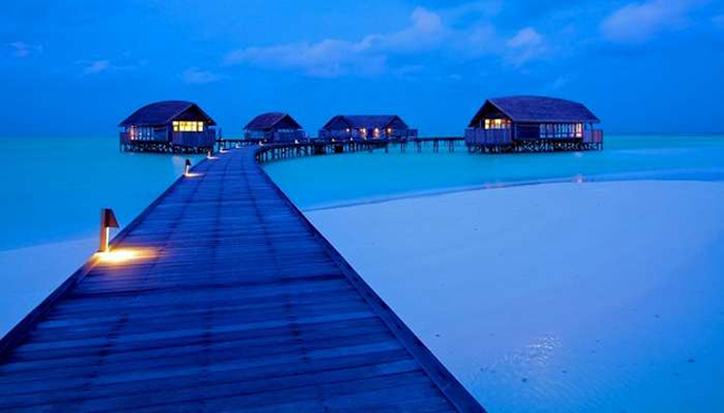 Đảo Cocoa ở Maldives: Trong số rất nhiều b&atilde;i biển tr&ecirc;n đảo tuyệt đẹp ở Maldives, đảo Cocoa l&agrave; một trong những h&ograve;n đảo đắt đỏ nhất để gh&eacute; thăm. Vẻ đẹp m&ecirc; hồn của n&oacute; với những b&atilde;i biển c&aacute;t hoang sơ v&agrave; l&agrave;n nước xanh ngọc l&agrave; nơi trải nghiệm quen thuộc của nhiều cậu ấm, c&ocirc; chi&ecirc;u.&nbsp;