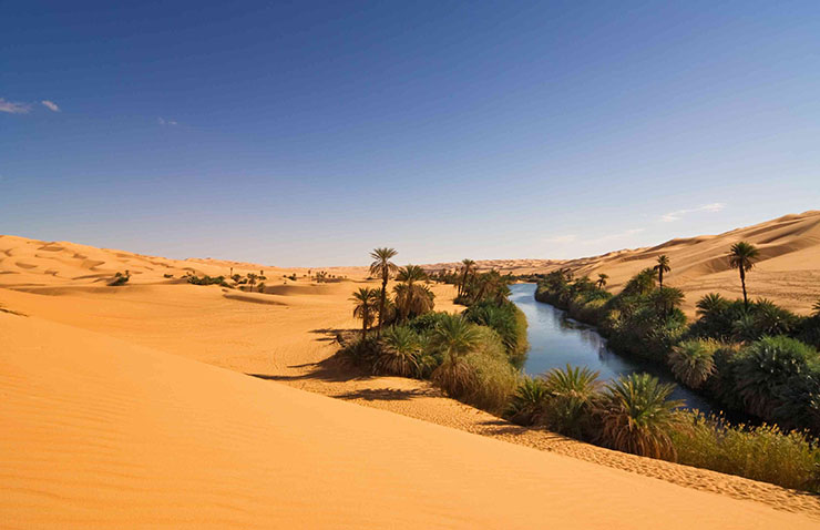 11. Sa mạc Sahara, Bắc Phi

Sahara từ l&acirc;u nổi tiếng l&agrave; sa mạc lớn nhất thế giới. Ph&iacute;a bắc sa mạc n&agrave;y c&oacute; c&aacute;c d&atilde;y n&uacute;i, cồn c&aacute;t v&agrave; ốc đảo mang t&iacute;nh biểu tượng.&nbsp;Ở ph&iacute;a đ&ocirc;ng l&agrave; thung lũng s&ocirc;ng Nile m&agrave;u mỡ, trong khi khu vực trung t&acirc;m cực kỳ kh&ocirc; hạn hầu như kh&ocirc;ng c&oacute; thảm thực vật.
