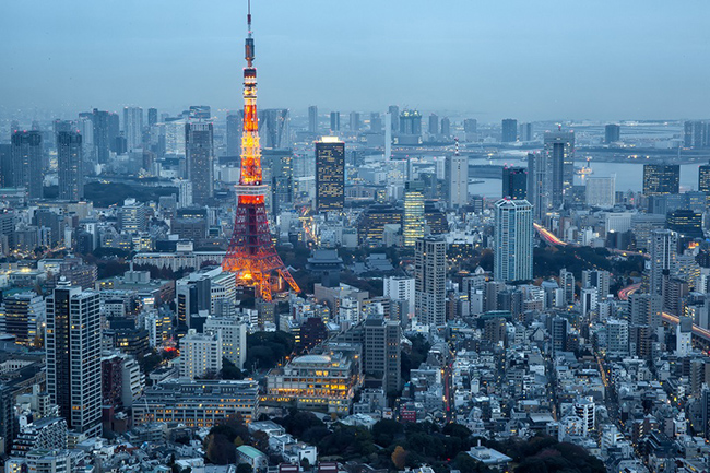 Th&aacute;p Tokyo, biểu tượng của th&agrave;nh phố Tokyo m&agrave; bất kỳ du kh&aacute;ch n&agrave;o đến Nhật cũng kh&ocirc;ng thể bỏ qua.&nbsp;
