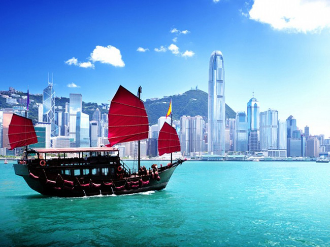 9. Hồng K&ocirc;ng, Trung Quốc: Cảng Victoria l&agrave; một phần quan trọng trong lịch sử của th&agrave;nh phố.&nbsp;
