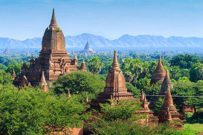 Myanmar: Với mức chi ph&iacute; phải chăng, đất nước n&agrave;y c&oacute; rất nhiều điều kỳ diệu mang đến cho du kh&aacute;ch. Ngo&agrave;i th&agrave;nh phố cổ k&iacute;nh Bagan, một di sản thế giới được UNESCO c&ocirc;ng nhận, nơi đ&acirc;y c&ograve;n nhiều điểm đến th&uacute; vị nữa chờ du kh&aacute;ch kh&aacute;m ph&aacute;.