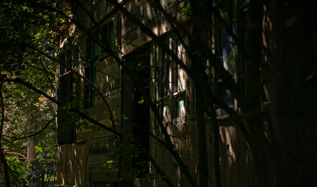 Những người lần đầu ti&ecirc;n bước v&agrave;o trang vi&ecirc;n sẽ kh&ocirc;ng khỏi ngạc nhi&ecirc;n bởi sự tối tăm của n&oacute;.&nbsp;Trong khu rừng rậm rậm rạp, trang vi&ecirc;n khổng lồ giống như một căn nh&agrave; bị ma &aacute;m, khiến người ta c&oacute; cảm gi&aacute;c r&ugrave;ng m&igrave;nh ớn lạnh.&nbsp;Cảm gi&aacute;c n&agrave;y trở n&ecirc;n &aacute;m ảnh thường v&agrave;o ng&agrave;y c&oacute; nhiều m&acirc;y. M&ugrave;a đ&ocirc;ng gi&oacute; lạnh, tuyết rơi, tiếng gi&oacute; r&iacute;t len lỏi qua những &ocirc; cửa sổ tạo n&ecirc;n những &acirc;m thanh kỳ qu&aacute;i như đến từ địa ngục.
