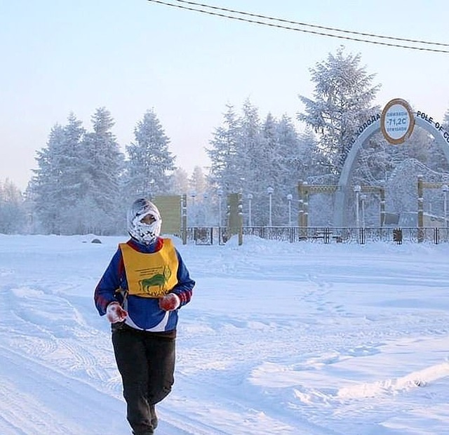 Chạy trong thời tiết lạnh như vậy ti&ecirc;u tốn rất nhiều năng lượng