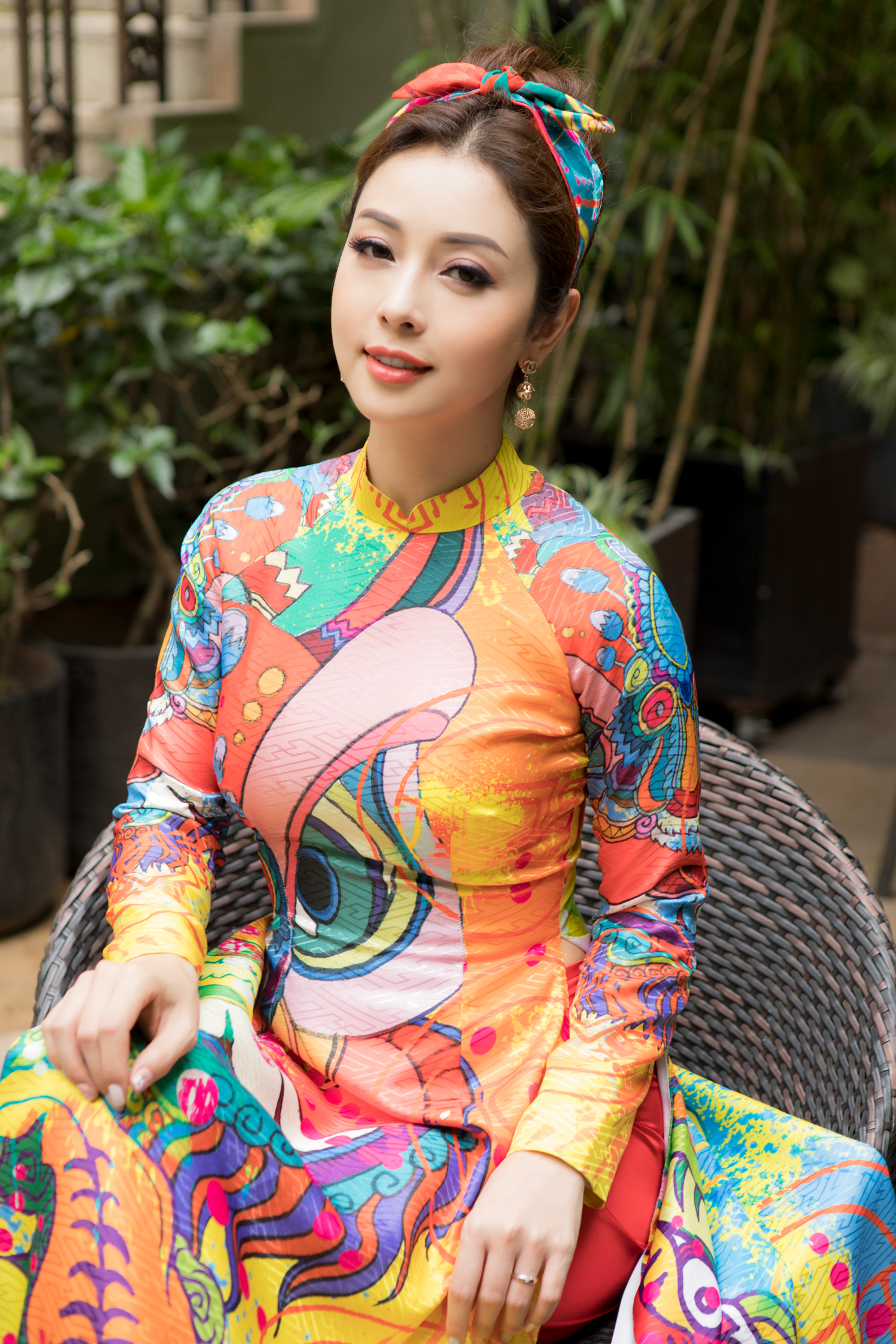 Mới đ&acirc;y, hoa hậu Jennifer Phạm đ&atilde; c&oacute; dịp l&agrave;m MC tại một chương tr&igrave;nh diễn ra tại TP HCM.