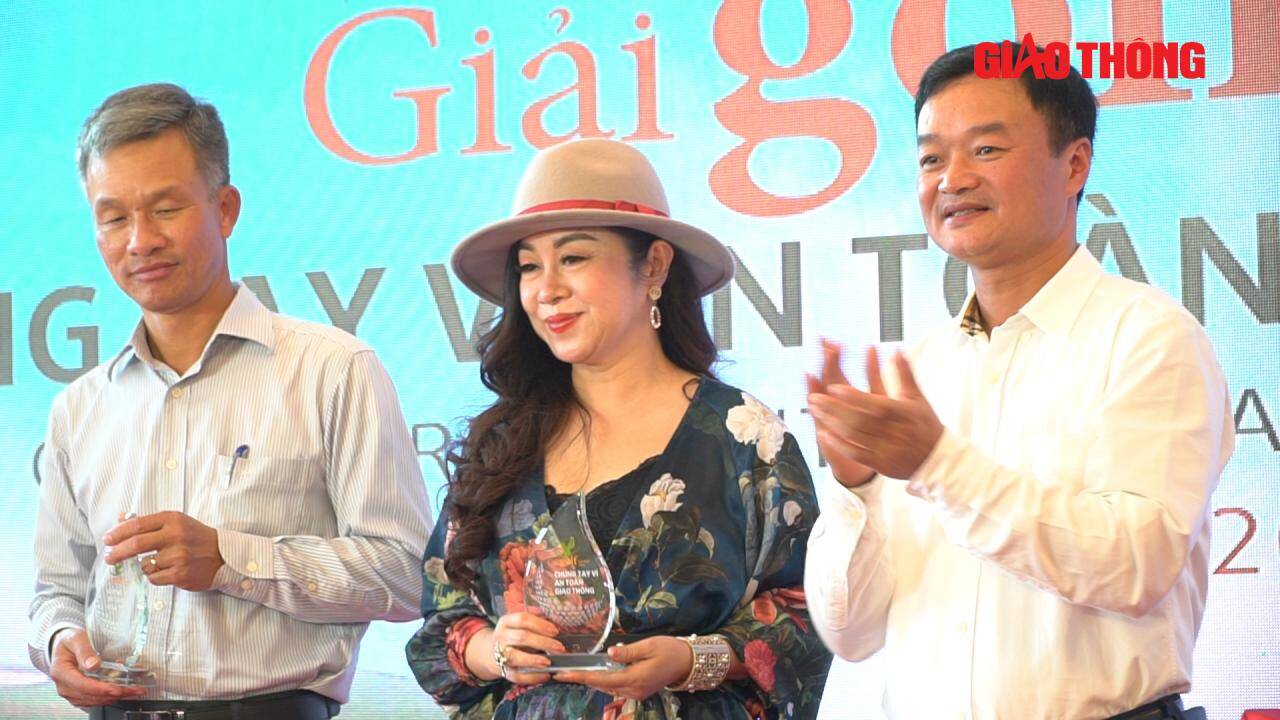 Giải golf Chung tay v&igrave; ATGT năm 2022: &ldquo;Địa chỉ đỏ&rdquo; của những tấm l&ograve;ng v&agrave;ng- Ảnh 3.