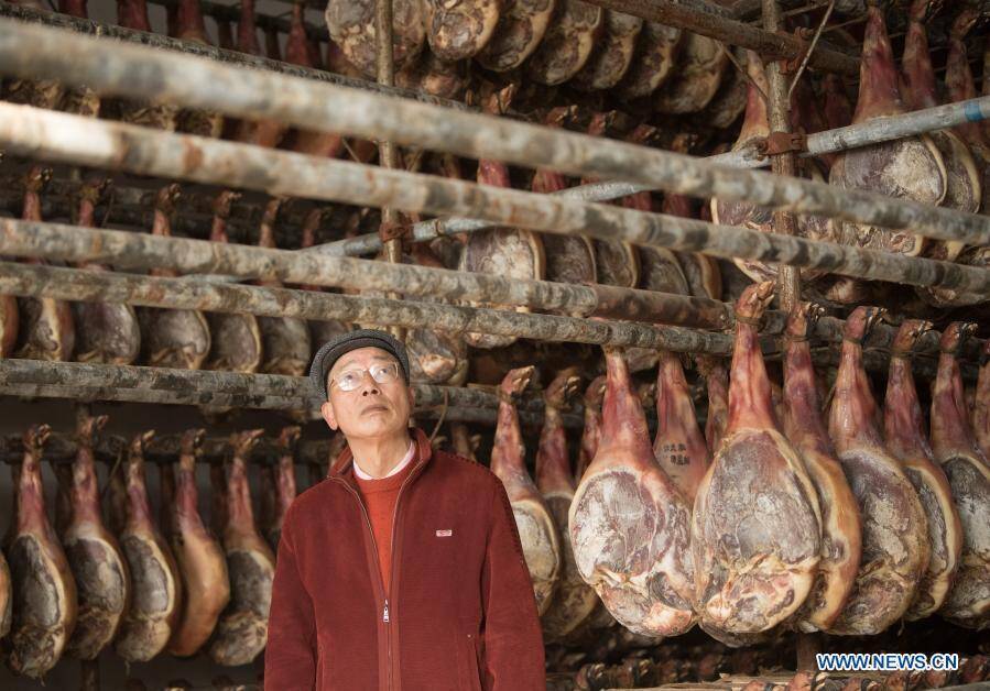 Thành phố Kim Hoa, tỉnh Chiết Giang, nơi được mệnh danh là quê hương của món thịt hun khói (giăm bông) Trung Quốc.