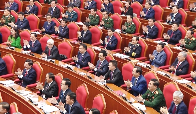 Dự kiến, kết quả bầu Bộ Ch&iacute;nh trị, Tổng B&iacute; thư, Ban B&iacute; thư, Uỷ ban Kiểm tra Trung ương, Chủ nhiệm Uỷ ban Kiểm tra Trung ương kho&aacute; mới sẽ được c&ocirc;ng bố tại phi&ecirc;n bế mạc Đại hội v&agrave;o thứ hai, ng&agrave;y 1/2.