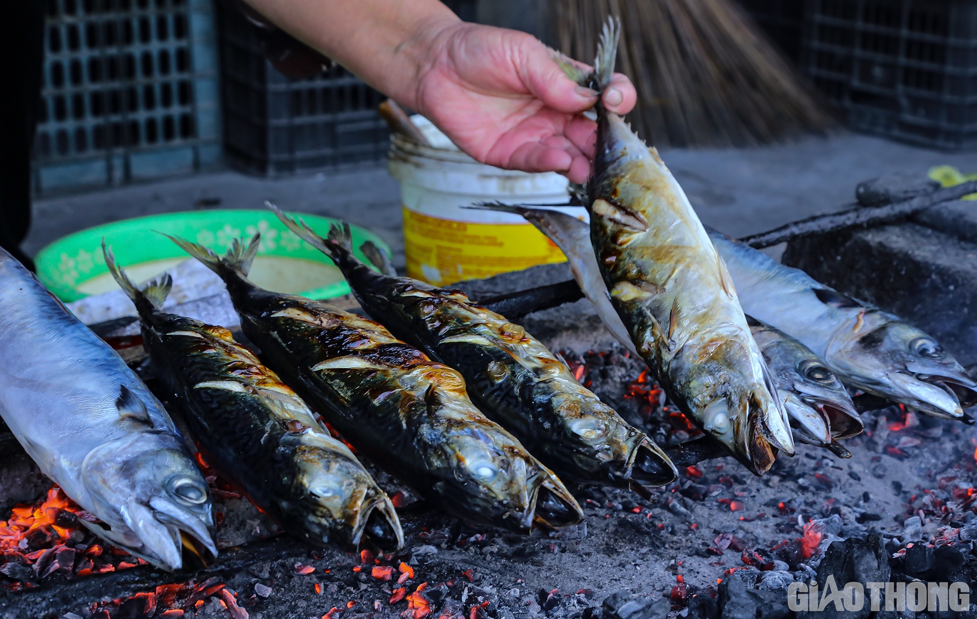 C&oacute; c&ugrave;ng quan điểm, b&agrave; L&ecirc; Thị H&agrave; (qu&aacute;n nướng c&aacute; gần nh&agrave; b&agrave; Loan) cho biết th&ecirc;m: Trung b&igrave;nh mỗi ng&agrave;y gia đ&igrave;nh b&agrave; nướng 3 - 4 yến c&aacute; c&aacute;c loại, những ng&agrave;y c&oacute; người đặt th&igrave; l&ecirc;n đến 5 yến. Thời điểm Tết Nguy&ecirc;n đ&aacute;n, nhu cầu của người d&acirc;n cao hơn n&ecirc;n lượng c&aacute; nướng cũng tăng l&ecirc;n