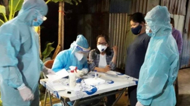 Covid mới ở Đại Kim, H&agrave; Nội t&ograve;a nh&agrave; Eco Lake view