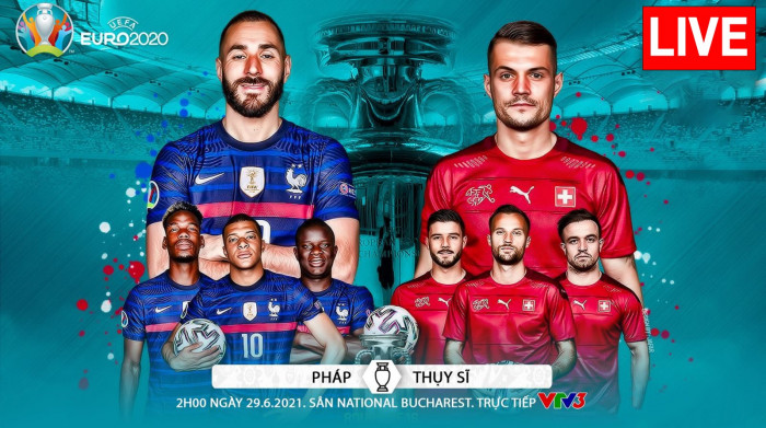trực tiếp Ph&aacute;p vs Thụy Sĩ