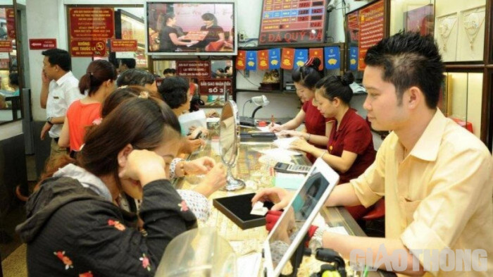 Gi&aacute; v&agrave;ng trong nước h&ocirc;m nay