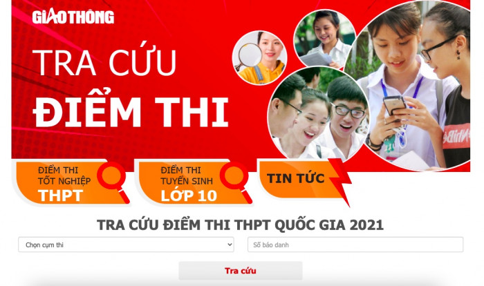 C&aacute;ch tra cứu điểm thi tốt nghiệp THPT 2021