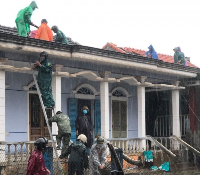 Bão số 5 gây mưa lớn