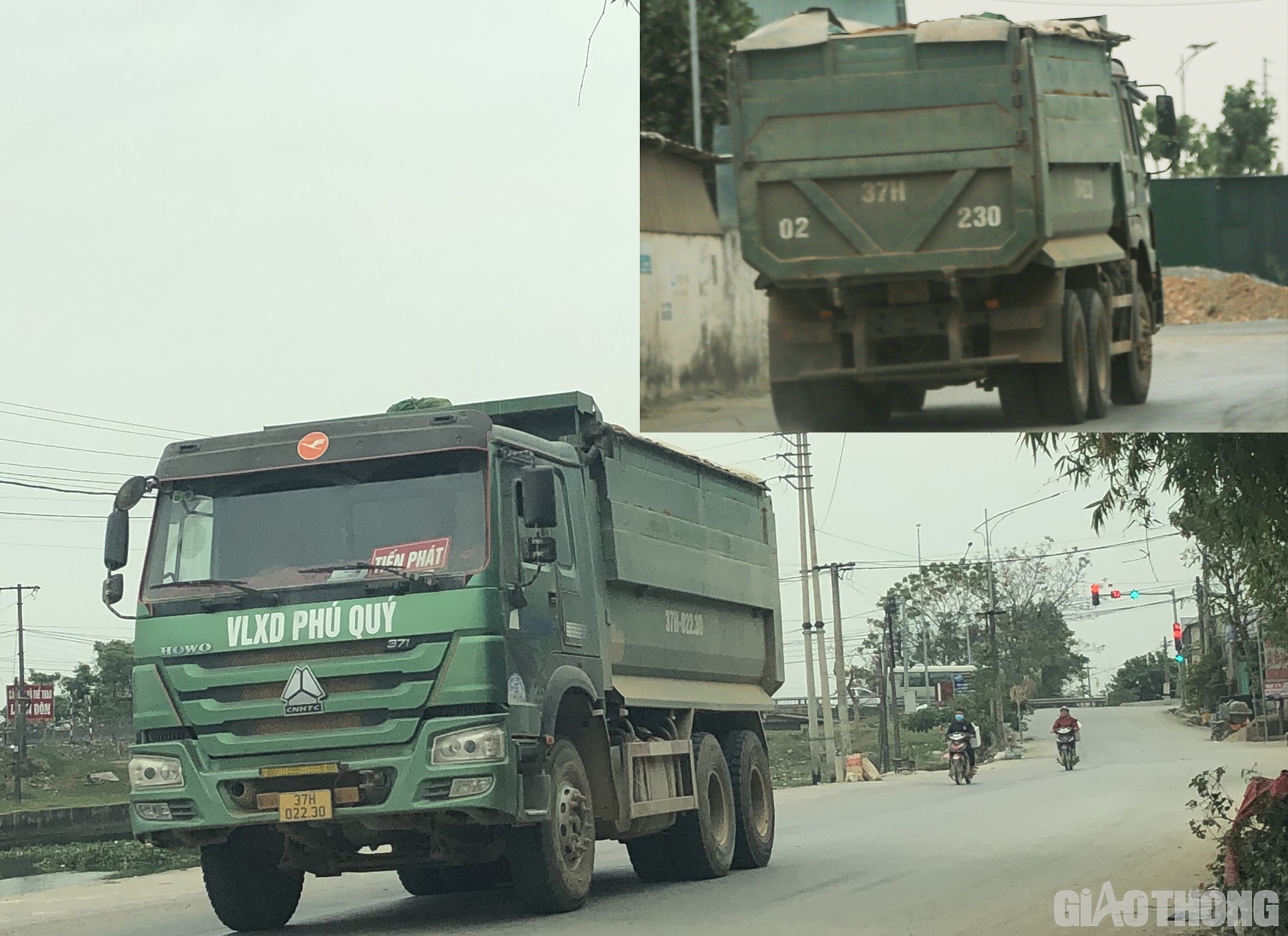 Trong c&aacute;c xe hoạt động, c&oacute; nhiều xe gắn l&ocirc; g&ocirc;, như: Tiến Ph&aacute;t, L&acirc;m Thanh, Song T&uacute;, Đức Hải&hellip; v&agrave; hầu hết c&aacute;c xe đều cơi th&ugrave;ng bằng c&aacute;ch h&agrave;n c&aacute;c thanh sắt cố định l&ecirc;n th&agrave;nh th&ugrave;ng xe. Xe cơi thấp th&igrave; 30 &ndash; 40cm, xe cơi cao th&igrave; l&ecirc;n đến cả gần 1m.