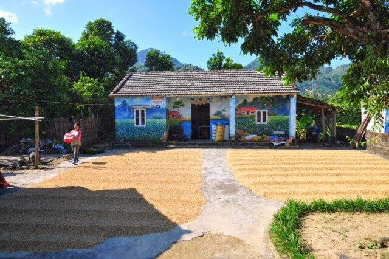 Khung cảnh ấm no, thanh b&igrave;nh được thể hiện r&otilde; trong đời sống của người d&acirc;n từ khi c&oacute; c&aacute;c b&iacute;ch họa tr&ecirc;n tường nh&agrave;. Chị Đặng Thị Đ&agrave;o, B&iacute; thư Đo&agrave;n Thanh ni&ecirc;n x&atilde; Hải Sơn khoe: "Tiếng l&agrave;nh đồn xa", l&agrave;ng b&iacute;ch họa tại th&ocirc;n P&ograve; H&egrave;n đ&atilde; được nhiều người biết đến, n&ecirc;n mỗi năm đ&atilde; thu h&uacute;t h&agrave;ng ng&agrave;n người đến du lịch.