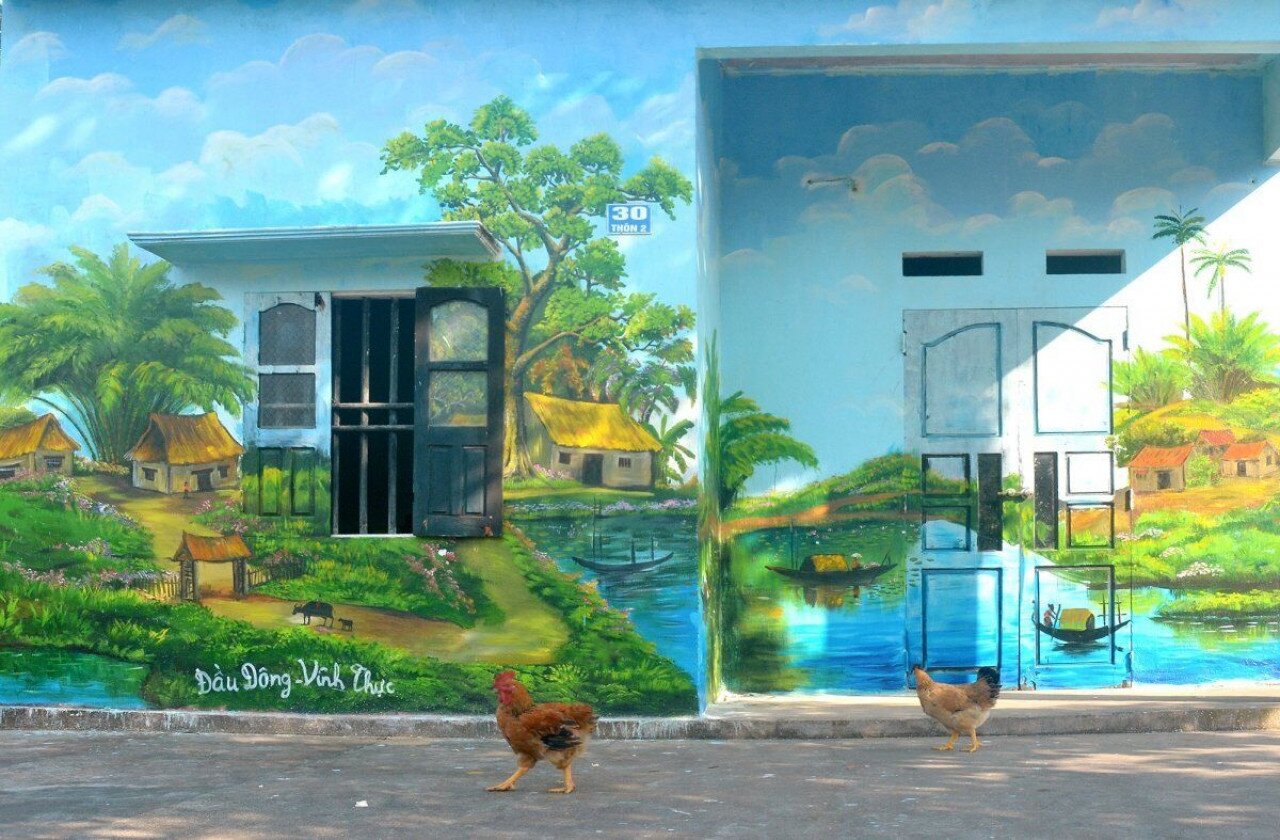 Đ&oacute; l&agrave; cảnh k&eacute;o lưới, đo&agrave;n thuyền đ&aacute;nh c&aacute;, cảnh đ&agrave;n g&agrave; b&eacute;o tr&ograve;n đang nhởn nhơ kiếm ăn trong vườn&hellip;