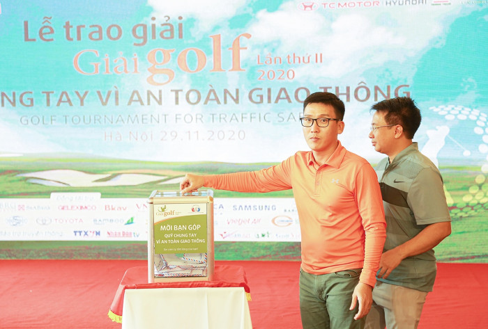 Giải golf Chung tay v&igrave; ATGT năm 2022: &ldquo;Địa chỉ đỏ&rdquo; của những tấm l&ograve;ng v&agrave;ng- Ảnh 2.