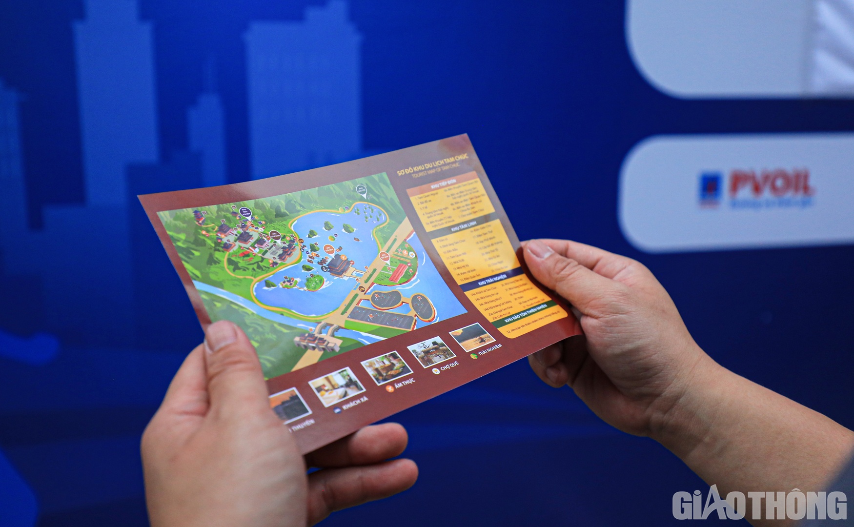 Đường chạy của giải nằm trong khu&ocirc;n vi&ecirc;n khu du lịch t&acirc;m linh nổi tiếng Ch&ugrave;a Tam Ch&uacute;c v&agrave; khu vực l&acirc;n cận.