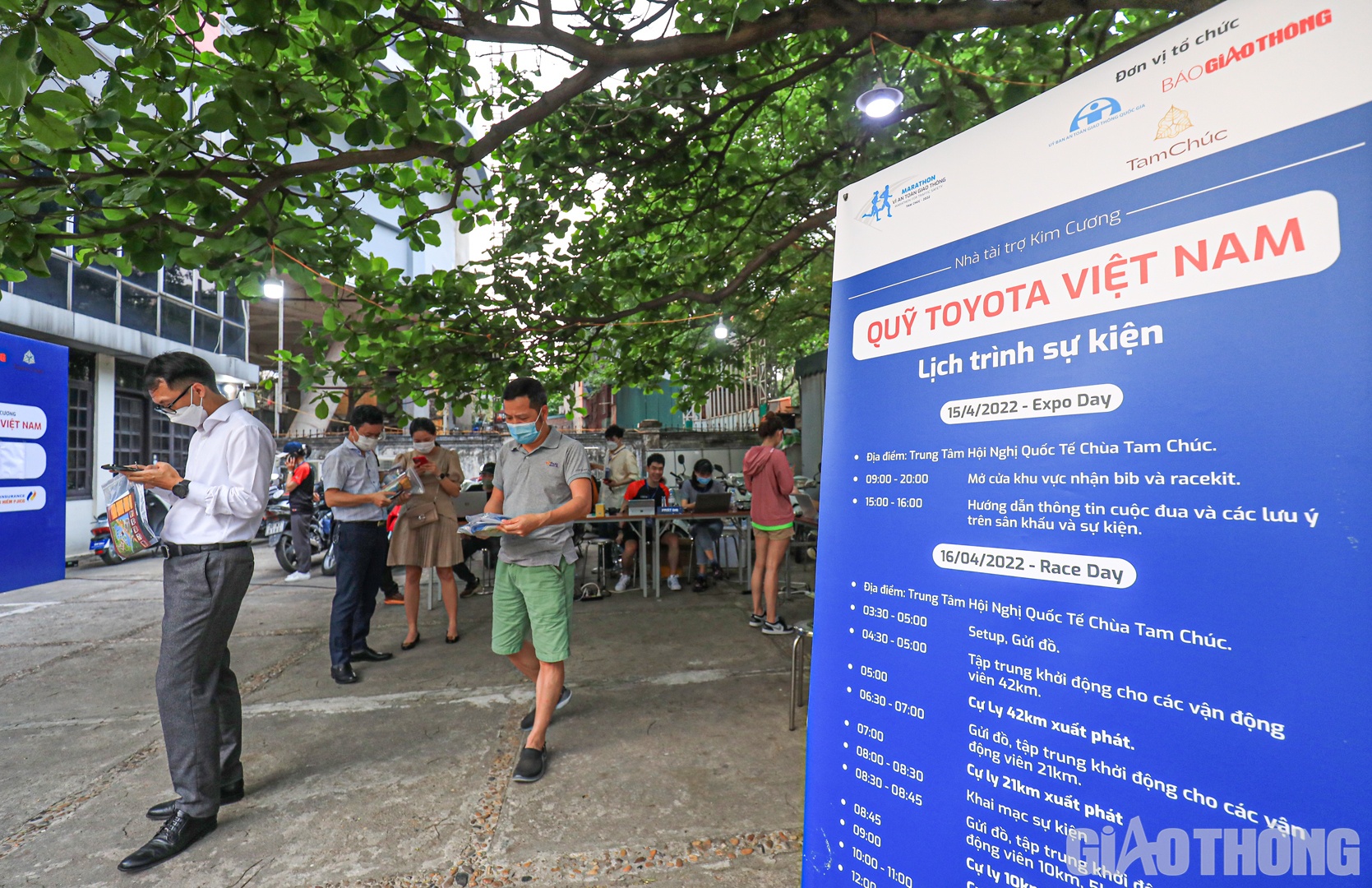 Giải Marathon v&igrave; ATGT lần thứ nhất năm 2022 sẽ diễn ra tại ch&ugrave;a Tam Ch&uacute;c, H&agrave; Nam v&agrave;o ng&agrave;y 16/4. Giải do Ủy Ban ATGT Quốc gia phối hợp với B&aacute;o Giao th&ocirc;ng tổ chức, Quỹ Toyota l&agrave; nh&agrave; t&agrave;i trợ kim cương.