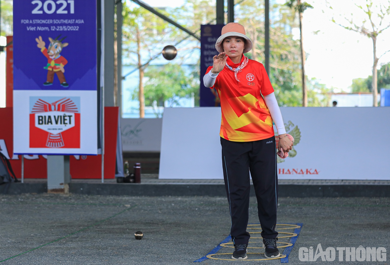 Lần thứ 3 tham dự đại hội thể thao lớn nhất khu vực, vận động vi&ecirc;n Nguyễn Thị Hiền l&agrave; niềm hy vọng v&agrave;ng của bi sắt Việt Nam.