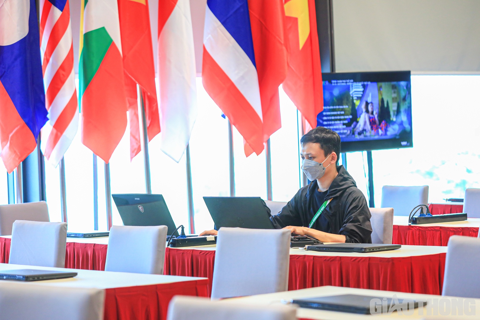 Trung t&acirc;m Báo chí SEA Games 31 có th&ecirc;̉ phục vụ 200 phóng vi&ecirc;n tác nghi&ecirc;̣p trong cùng thời đi&ecirc;̉m.