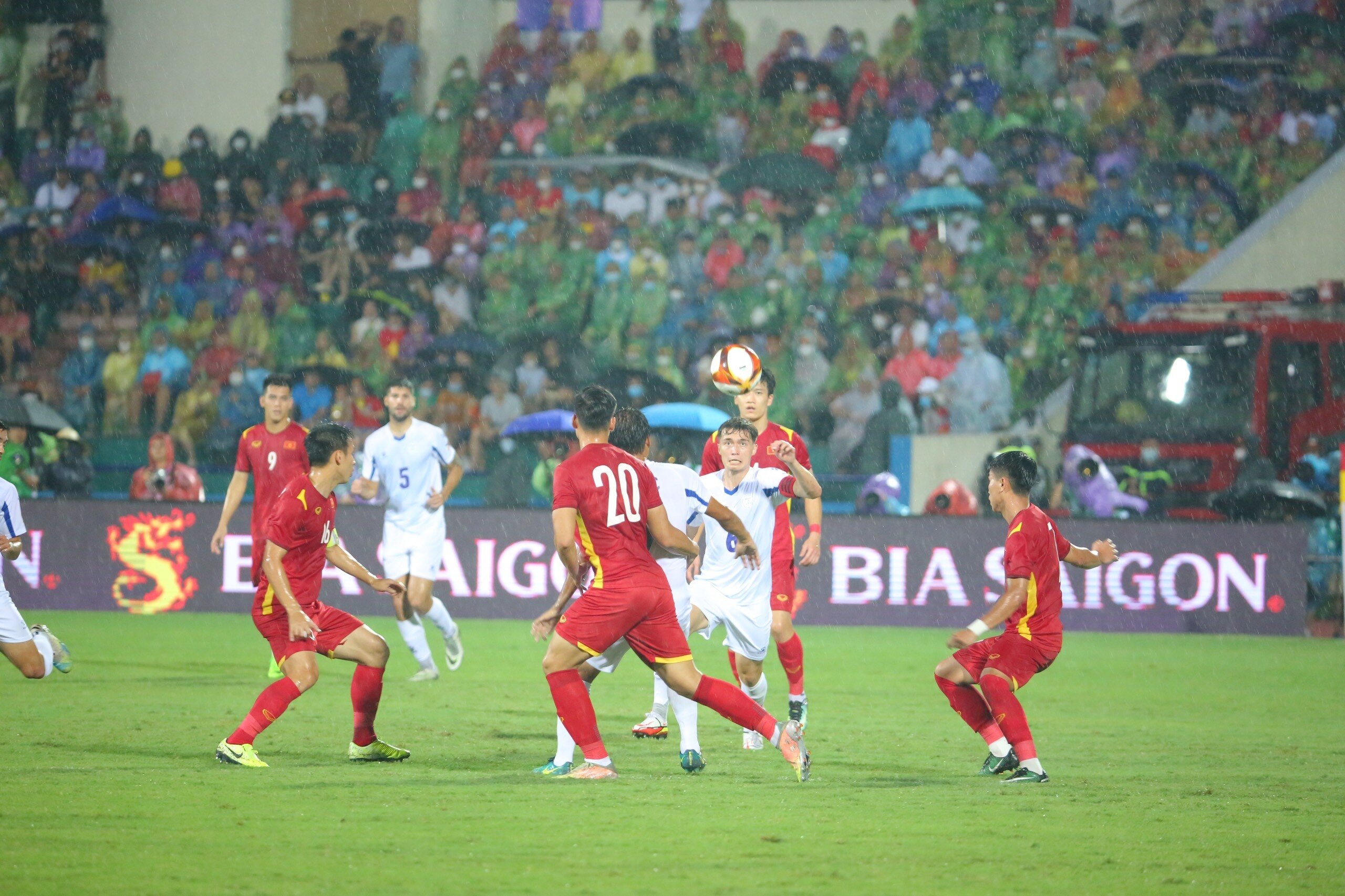 Tối 8/5, U23 Việt Nam c&oacute; trận đấu thứ 2 tại v&ograve;ng bảng m&ocirc;n b&oacute;ng đ&aacute; nam SEA Games 31, gặp U23 Philippines. Ảnh S&ocirc;ng Lam