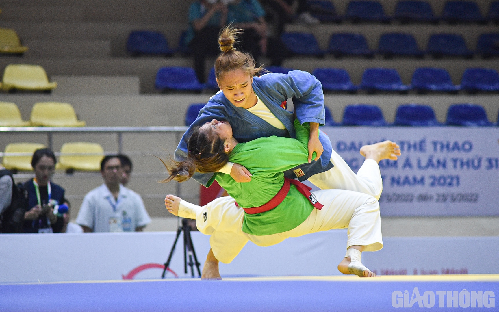 Tiếp sau th&agrave;nh c&ocirc;ng của T&ocirc; Thị Trang, Phạm Nguyễn Hồng Mơ l&agrave; VĐV tiếp theo gi&agrave;nh HCV ở m&ocirc;n Kurash, hạng c&acirc;n 52kg nữ.