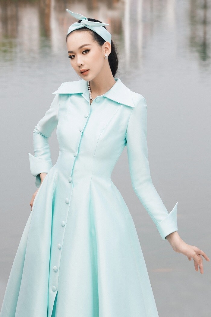 L&ecirc; Nguyễn Bảo Ngọc l&agrave; c&aacute;i t&ecirc;n đầu ti&ecirc;n c&oacute; mặt trong Top 20 Miss World Vietnam 2022