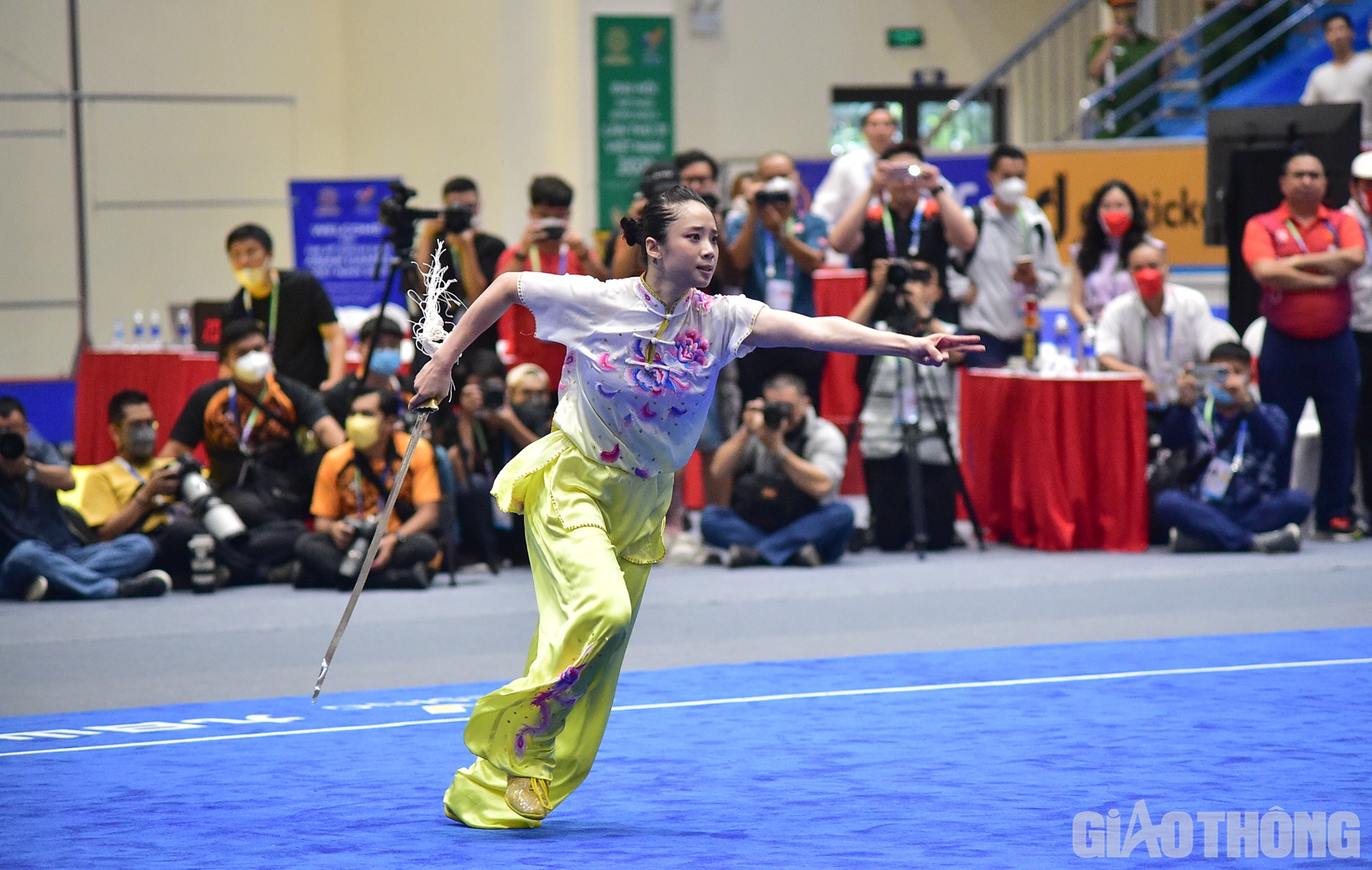 Ở SEA Games 30, Dương Th&uacute;y Vi đ&atilde; kh&ocirc;ng tham dự do chủ nh&agrave; cắt giảm số nội dung của taolu.