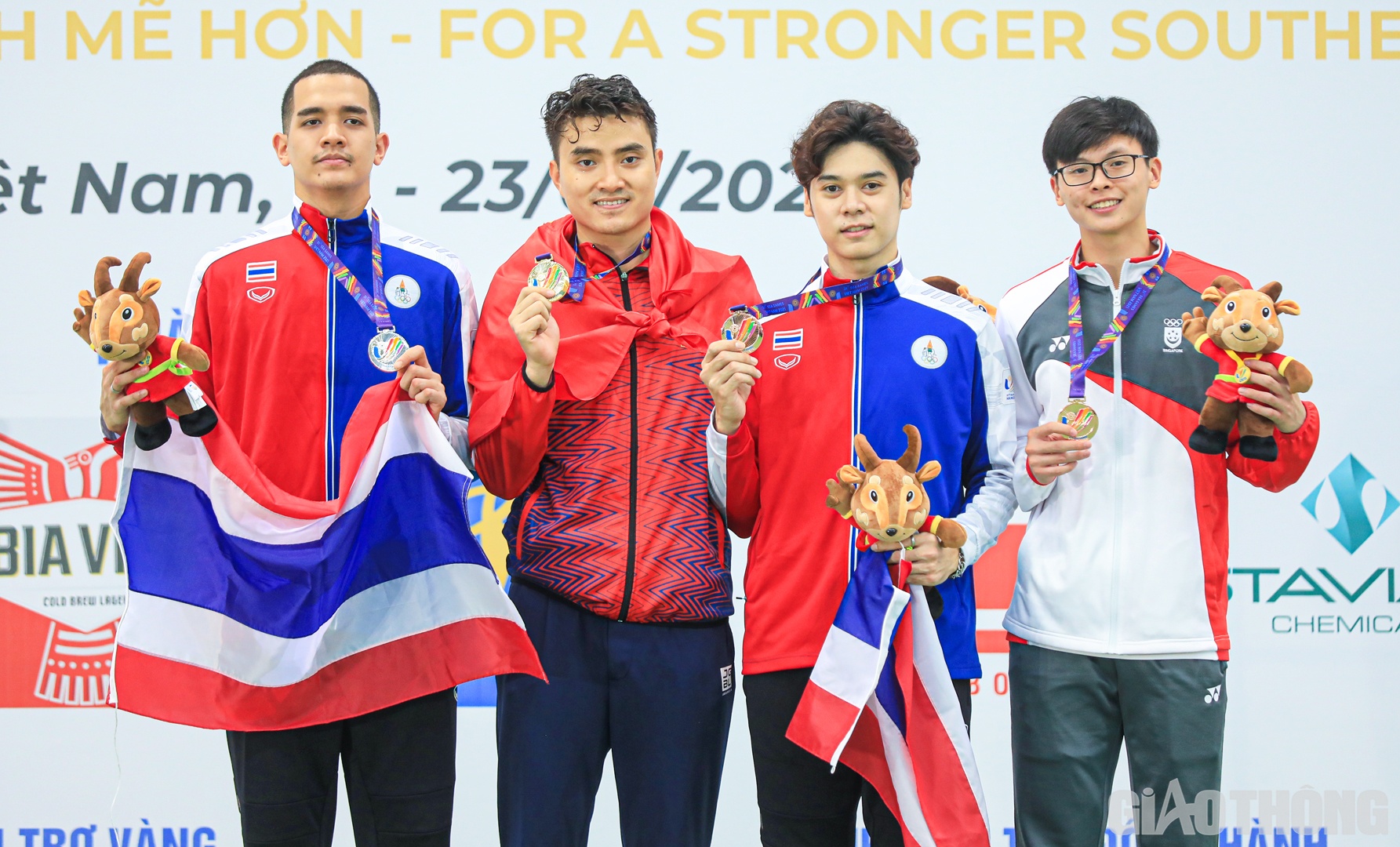 Với sự quyết t&acirc;m cao, Vũ Th&agrave;nh An đ&atilde; mở h&agrave;ng "v&agrave;ng" cho đấu kiếm Việt Nam tại SEA Games 31.