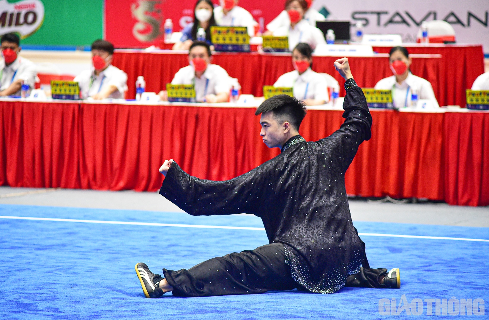 Trước những đối thủ mạnh đến từ Malaysia, Indonesia, Văn Phương bước v&agrave;o b&agrave;i thi với sự quyết t&acirc;m cao.