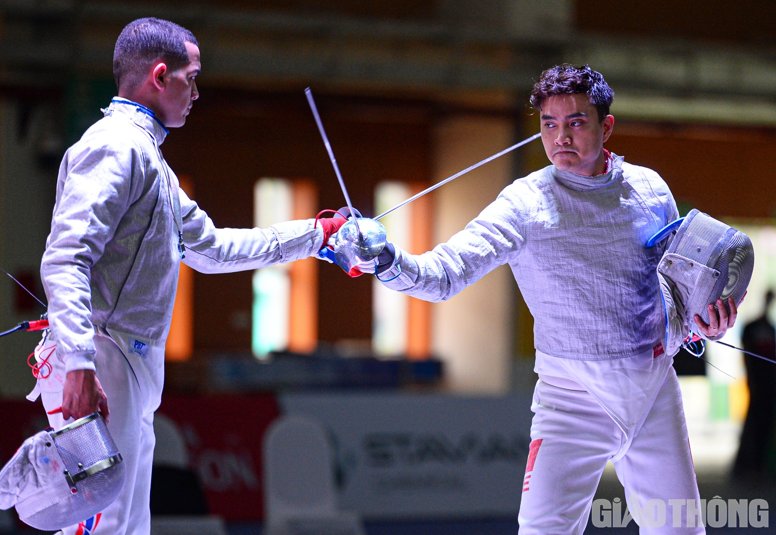 L&agrave; ứng vi&ecirc;n v&ocirc; địch, nhiệm vụ của kiếm thủ Vũ Th&agrave;nh An l&agrave; phải bảo vệ th&agrave;nh quả đ&atilde; gi&agrave;nh được ở kỳ đại hội c&aacute;ch đ&acirc;y hơn 2 năm tr&ecirc;n đất Philippines.