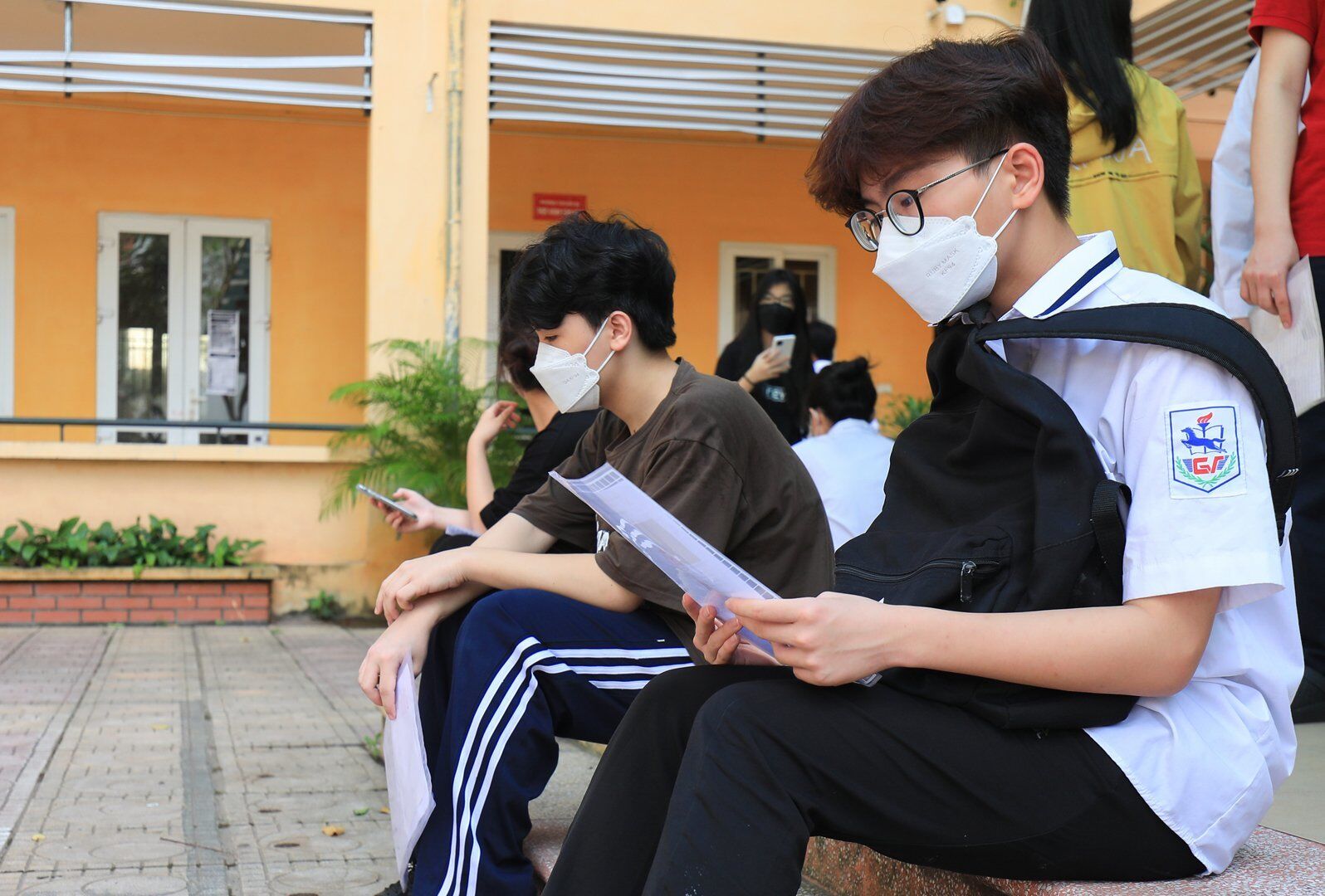 Em Nguyễn Nam Thắng, THCS Giảng V&otilde; đặt mục ti&ecirc;u đỗ v&agrave;o trường THPT Nguyễn Tr&atilde;i (Ba Đ&igrave;nh). Trước kỳ thi, Thắng cho biết c&oacute; ch&uacute;t hồi hộp những sẽ cố gắng &ocirc;n tập thật tốt v&agrave; tinh thần thoải m&aacute;i nhất để đạt được điểm số như kỳ vọng