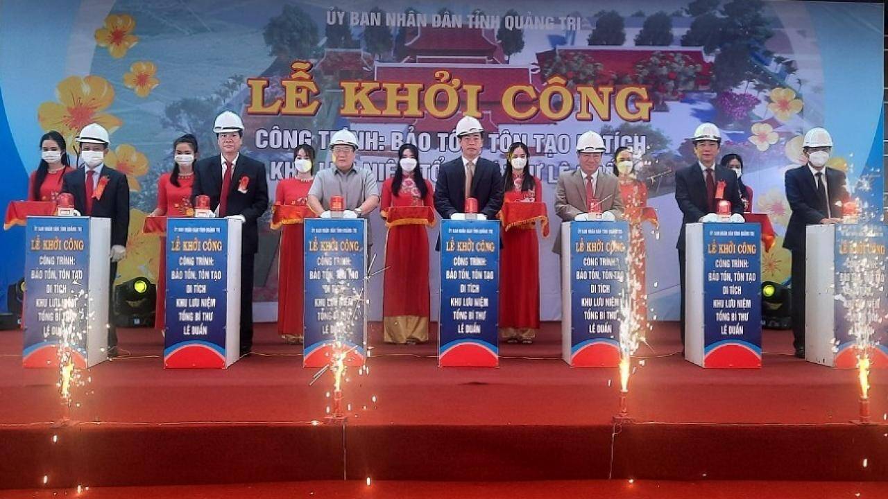 Khu lưu niệm Tổng B&iacute; thư L&ecirc; Duẩn ở Quảng Trị được tr&ugrave;ng tu thế n&agrave;o?