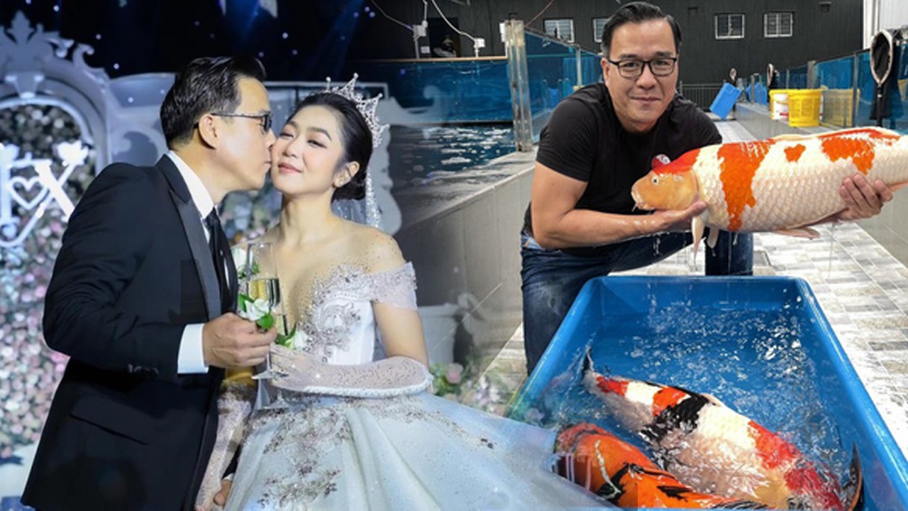 'Vua c&aacute; Koi' vừa cưới ca sĩ H&agrave; Thanh Xu&acirc;n, gi&agrave;u 'nứt đố đổ v&aacute;ch' ra sao?