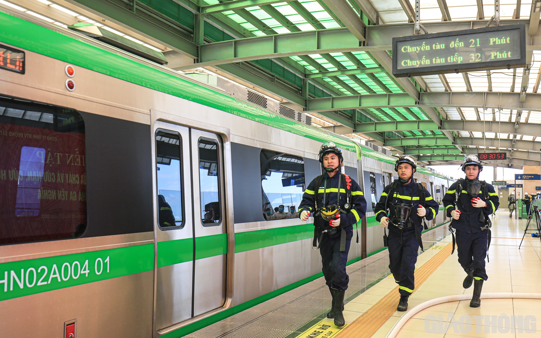 Lực lượng PCCC nhanh ch&oacute;ng c&oacute; mặt để xử l&yacute; sự cố.