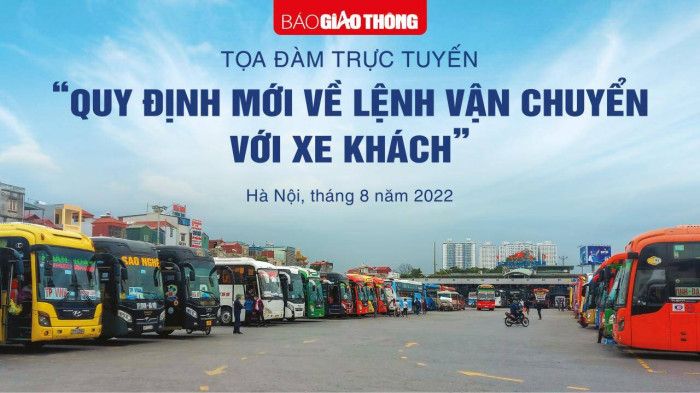 lệnh vận chuyển với xe kh&aacute;ch