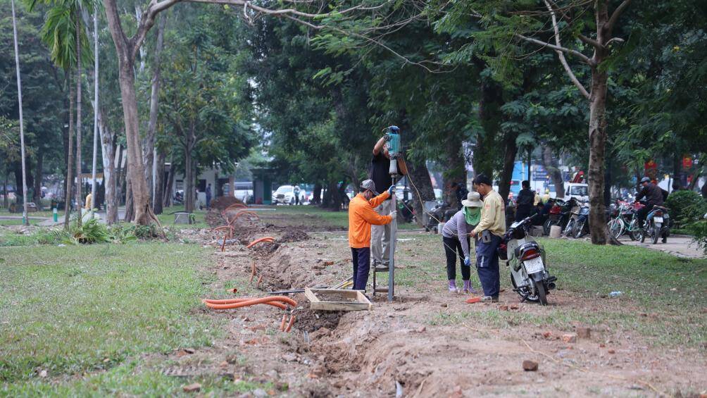 Tổng chiều d&agrave;i tuyến phố đi bộ dự kiến khoảng 1.600m; tổng diện t&iacute;ch sử dụng dự kiến khoảng 109.300m2.