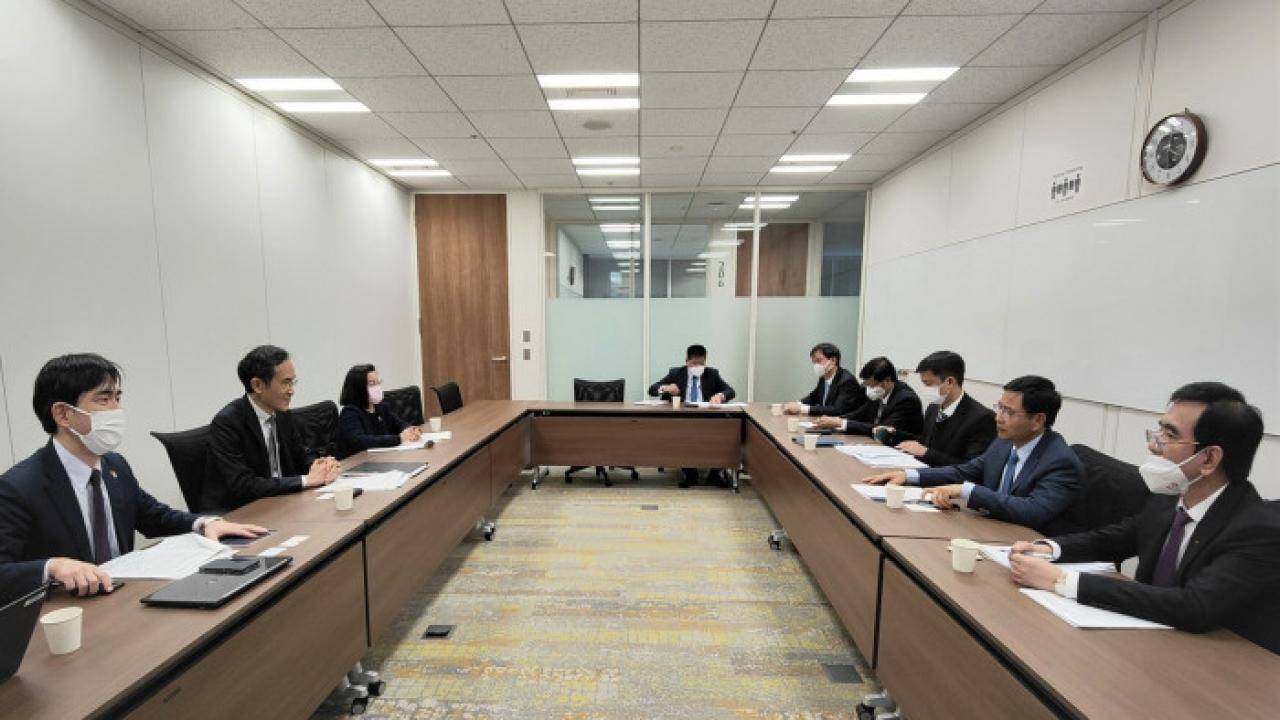 Bộ trưởng Nguyễn Văn Thắng hội đ&agrave;m song phương với JICA tại Nhật Bản