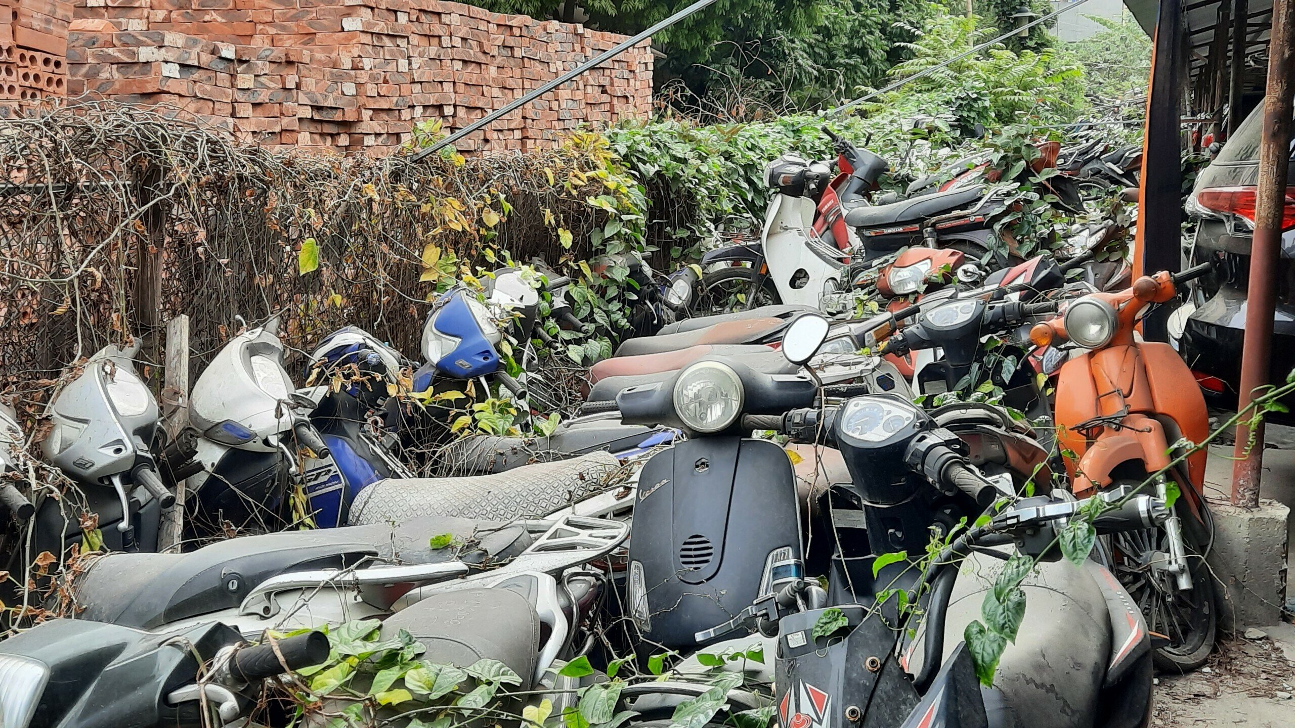 Từ khi triển khai cao điểm xử l&yacute; vi phạm nồng độ cồn, c&aacute;c b&atilde;i tr&ocirc;ng giữ xe vi phạm (nhất l&agrave; xe m&aacute;y) xảy ra t&igrave;nh trạng qu&aacute; tải v&igrave; chủ xe kh&ocirc;ng đến l&agrave;m thủ tục để đưa xe về.