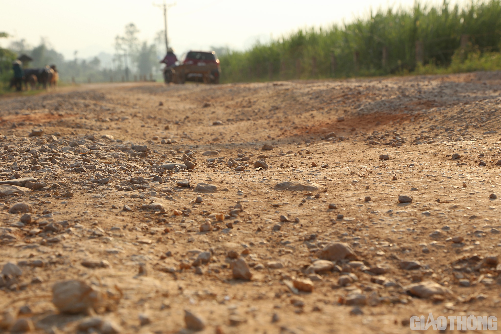 &Ocirc;ng Nguyễn Tất Hải - Gi&aacute;m đốc Ban Quản l&yacute; dự &aacute;n huyện T&acirc;n Kỳ cho biết: Tuyến QL15B do huyện l&agrave;m chủ đầu tư, với tổng mức l&ecirc;n đến 110 tỷ đồng, đến nay dự &aacute;n vẫn c&ograve;n 1 đoạn cuối tuyến chưa ho&agrave;n th&agrave;nh. Ngo&agrave;i ra, đường cũng chưa được huyện nghiệm thu v&agrave; b&agrave;n giao.