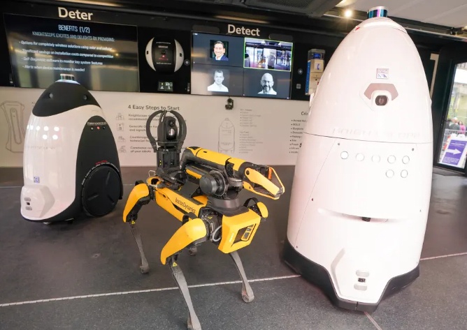 Robot K5 dự kiến sẽ được sử dụng ở ngoài trời, tự vận hành 24/7 bao gồm sạc tự động mà không cần con người can thiệp.