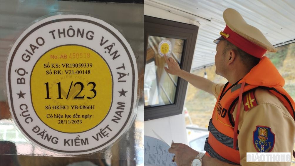 Lực lượng chức năng kiểm tra đăng k&yacute;, đăng kiểm c&aacute;c t&agrave;u, chỉ khi đủ điều kiện mới cho lưu th&ocirc;ng chở kh&aacute;ch