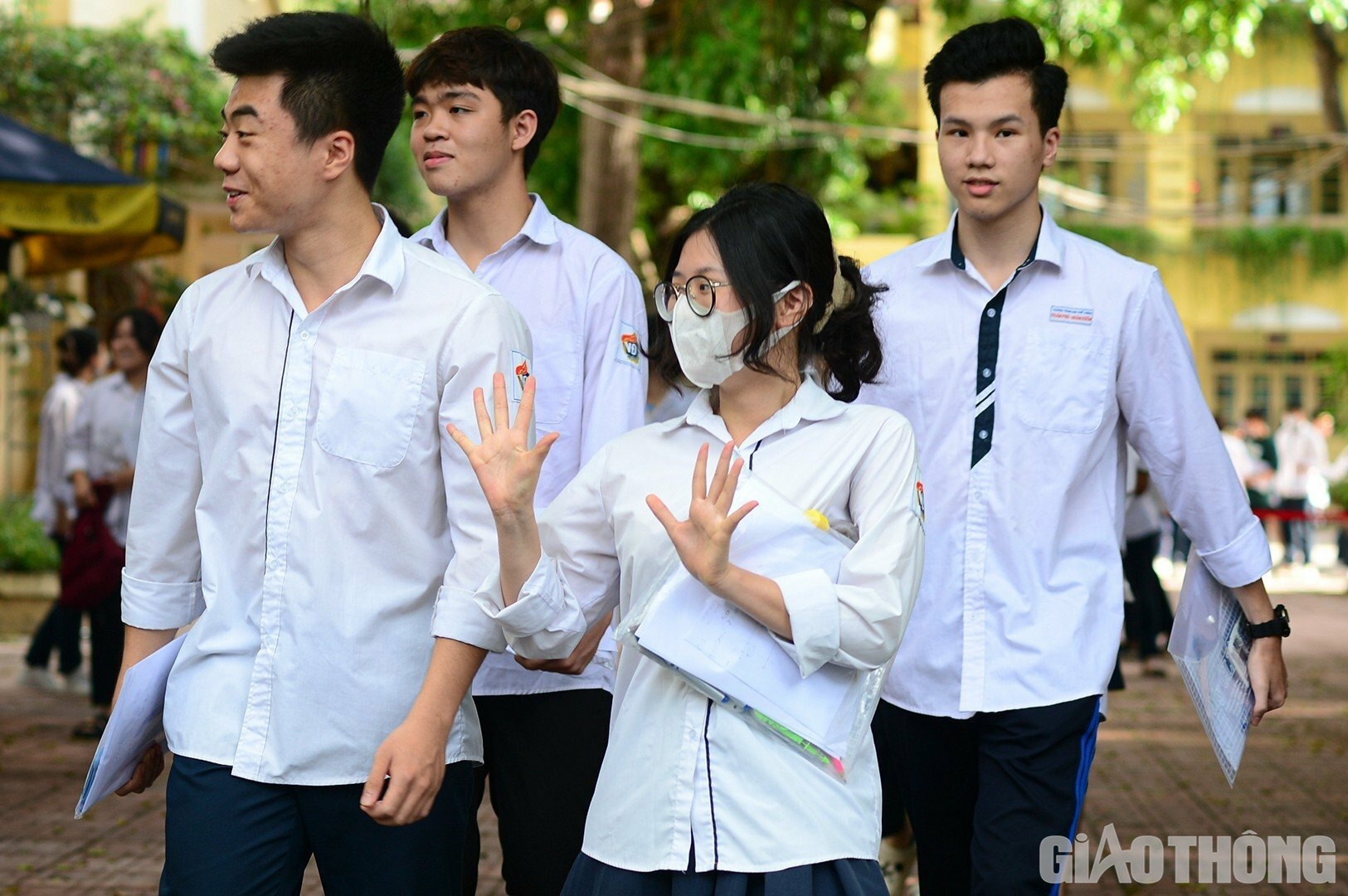 Một số th&iacute; sinh tự tin với b&agrave;i thi của m&igrave;nh sẽ đạt 10 điểm