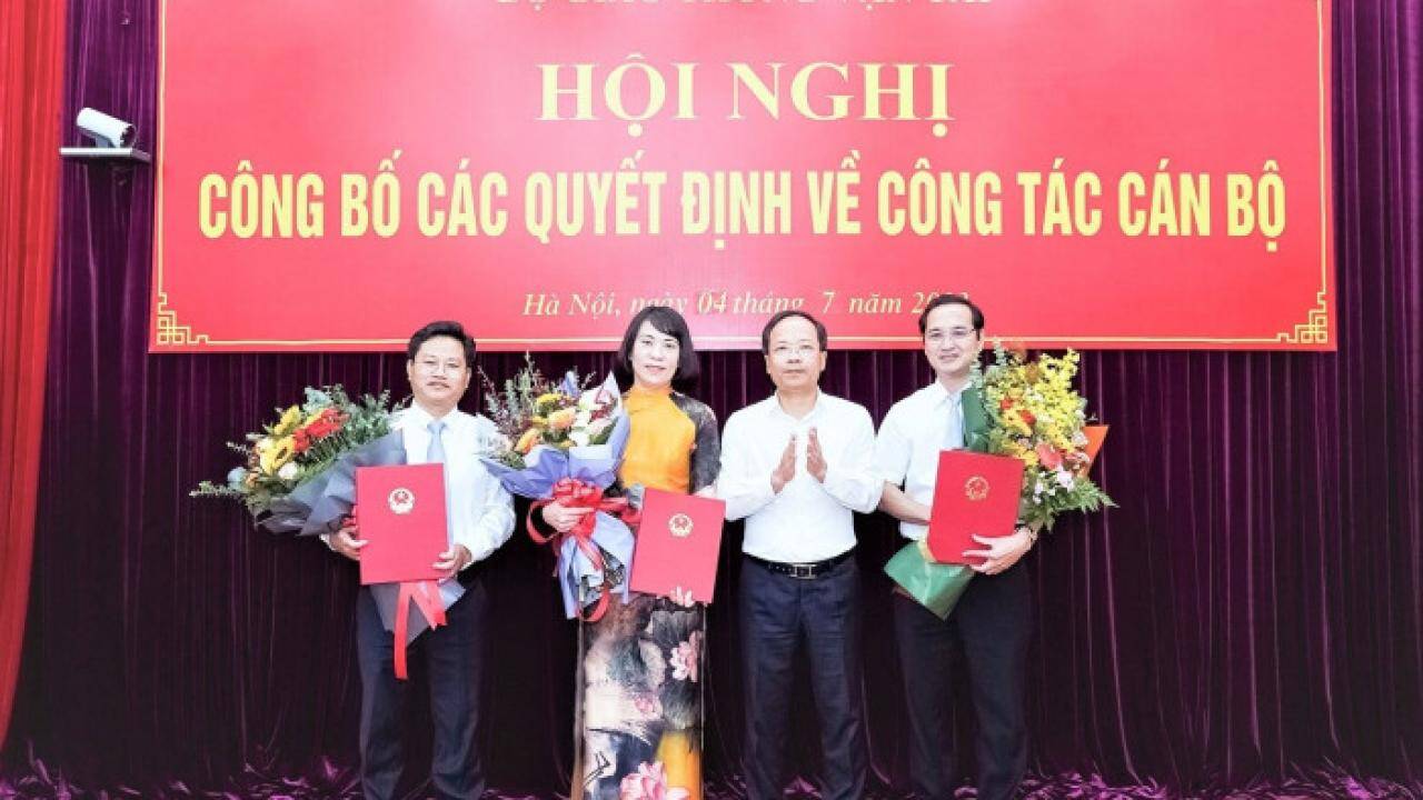 Bộ GTVT điều động, bổ nhiệm nhiều nh&acirc;n sự quan trọng