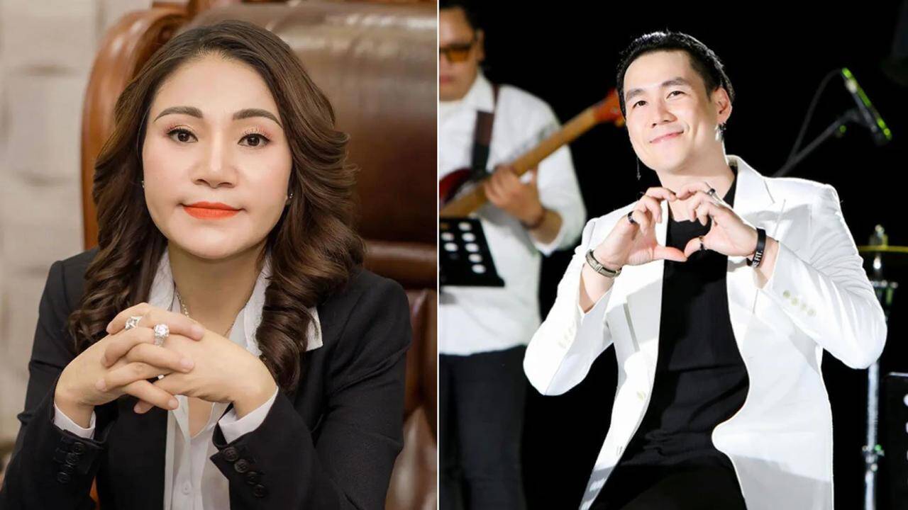 Kh&aacute;nh Phương phản hồi về th&ocirc;ng tin c&oacute; vợ l&agrave; chủ tịch c&ocirc;ng ty bất động sản