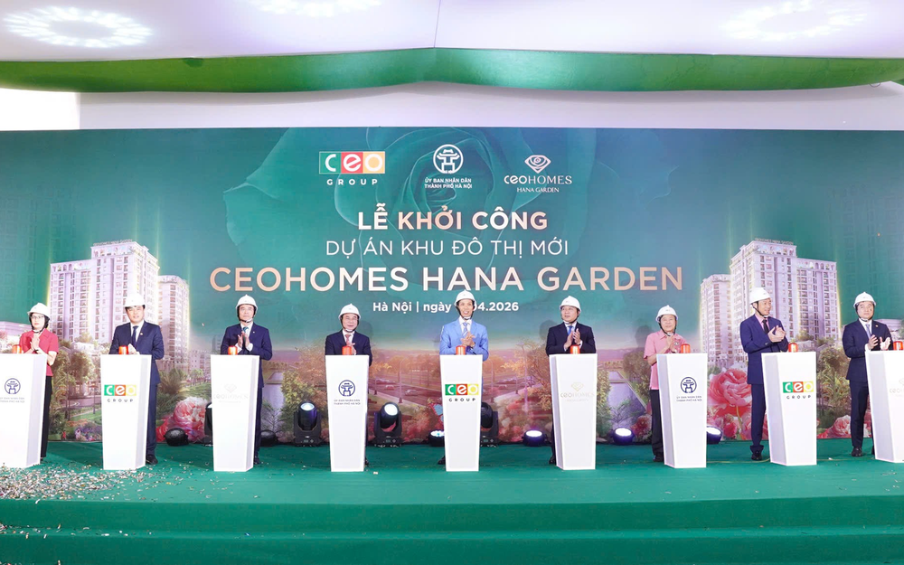 Khởi công khu đô thị mới CEOHomes Hana Garden ở Hà Nội
