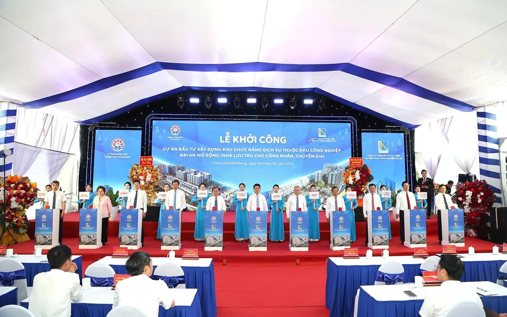 Khởi công khu lưu trú hơn 1.000 căn hộ, Hải Phòng tạo lập 15-17 nghìn căn hộ cho thuê