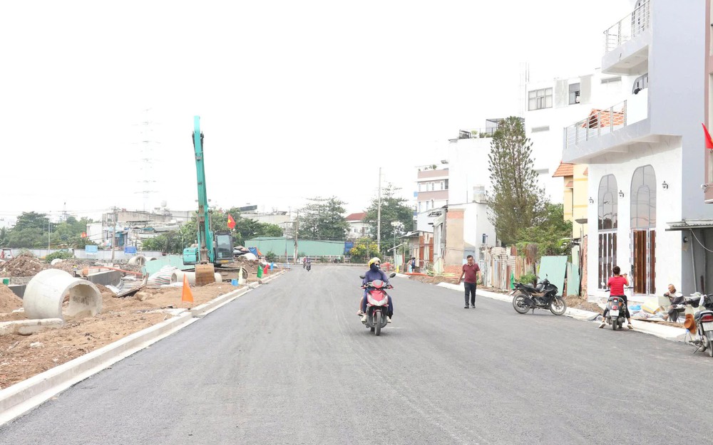 TP.HCM: Thông xe kỹ thuật tuyến đường đầu tiên thuộc dự án rạch Xuyên Tâm