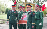 Đà Nẵng: An táng 14 hài cốt liệt sĩ vừa được quy tập